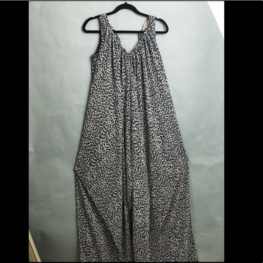 Michael Kors high low maxi dress